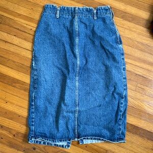 vintage bongo denim skirt